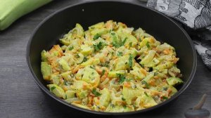 Нежная сливочная нотка. КАБАЧКИ, ТУШЕННЫЕ В СМЕТАНЕ