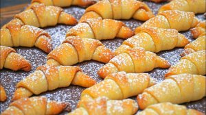 ВКУСНО - НЕ ЗНАЧИТ ДОРОГО!  РОГАЛИКИ к ЧАЮ РЕЦЕПТ