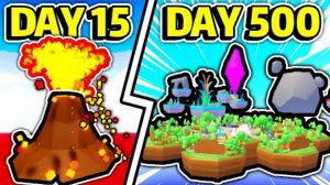 I spent 500 DAYS MA Roblox Game!