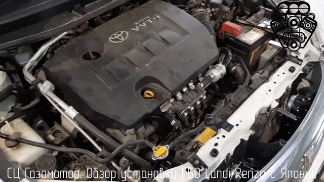 Landi Renzo с Японии на TOYOTA COROLLA PREMIO смотреть онлайн