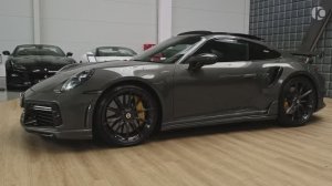 Akrapovic Porsche 911 (992) Turbo S от TECHART — звук, интерьер и экстерьер в деталях