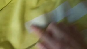 Ремонт простыни от разрывов - штопка по флизелину