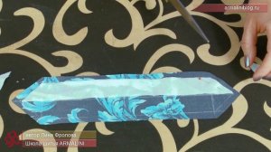 Фигурная манжета рукава. часть1