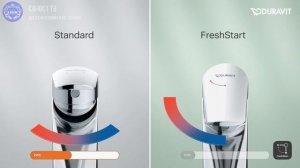 Технология  FreshStart в немецкихсмесителях бренда Duravit