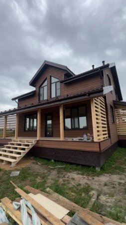 Стоимость каркасного дома Аверим площадью 168 кв.м