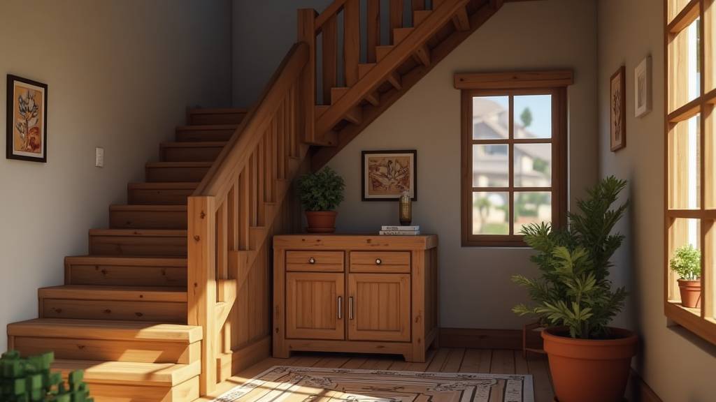 ⛏️Ступень за ступенью: крафтим лестницы⛏️🏠