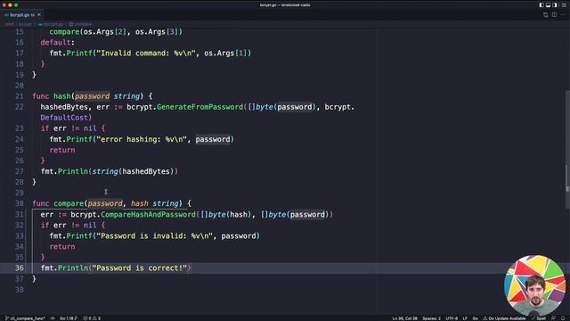 97 - Comparing a Password with a bcrypt Hash