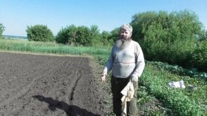 Посадка картошки у Надежды Васильевны