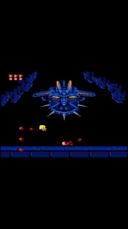 ⚙️ Super Contra X NES — Уровень 7: Финальный босс — пушечный чужой с медузами! 🚀🧠