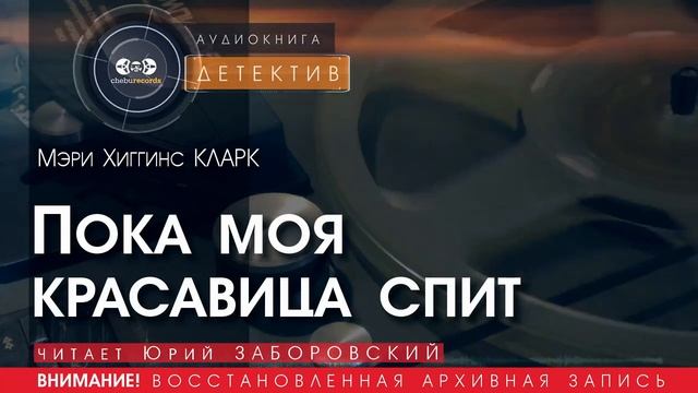 Пока моя красавица спит - Мэри Хиггинс КЛАРК (читает Юрий ЗАБОРОВСКИЙ) | ДЕТЕКТИВ аудиокниги слушать