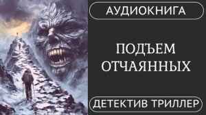 АУДИОКНИГА ПОЛНОСТЬЮ ️  ПОДЪЁМ ОТЧАЯННЫХ: Их преследует сама гора... /// #детектив #триллер