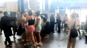 САМЫЙ КОРОТКИЙ ПУТЬ Савёловский жд вокзала в Москве на Ярославский железнодорожный до перрона поезда