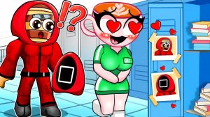Балерина SQUID GAME Девушка влюблена в Стража Ассасина в Roblox! | Berry Ballerina