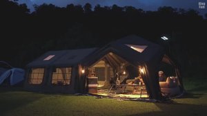 Роскошный кемпинг в 3-х комнатной палатке Coody. 
Диван Coody (Wide Air Sofa ver.2)