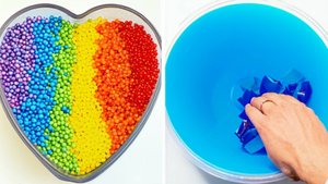 Слаймы, Игры со слаймами 🎨 Волшебная текстура!