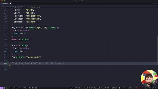 80 - Executing SQL with Go