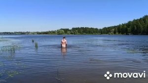 Испытание нового лодочного мотора и прогулка на лодке