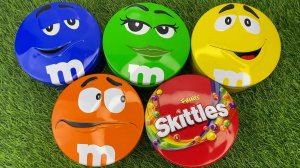 Открываю баночки M&M’s и получаю заряд радости!