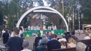 На празднике  "Дне семьи, любви и верности".
Надежда, Любовь и Вера.