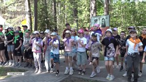 Брянские подростки сдали нормы ГТО во время отдыха в лагере «Искорка»