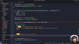 180 - Reset Password HTTP Handlers