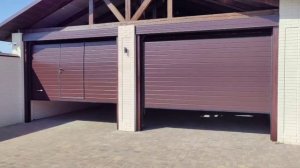 Гаражные автоматические ворота.