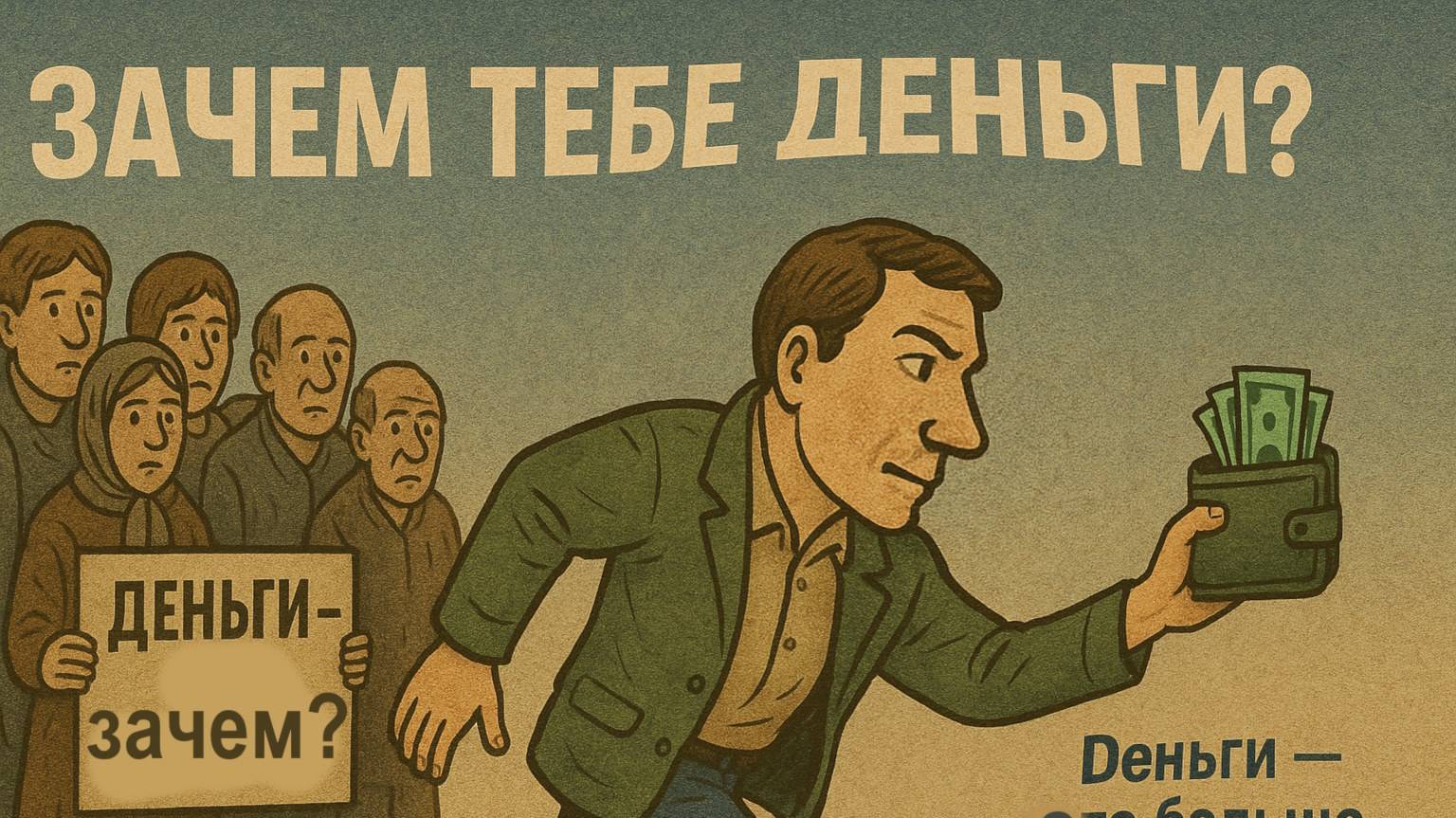 Зачем тебе деньги?
