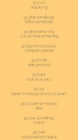 Фразовые Глаголы 11 Phrasal Verbs 11