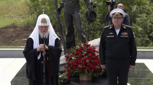 Патриарх Кирилл открыл памятник валаамским юнгам, которые погибли в годы Великой Отечественной