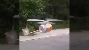 Вертолетик из алюминиевой банки