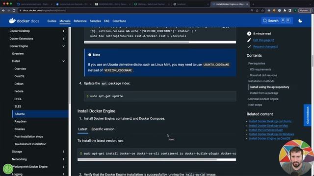 257 - Install Docker in Prod