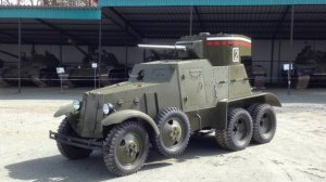БА-3 экспонат музея,  1930 год