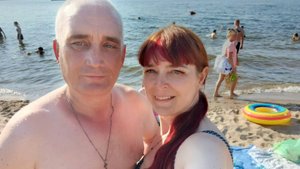 Несколько дней провели на песчаном пляже в Самаре. Народу МНОГО, как в АНАПЕ