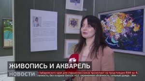 Масло и акварель: двойная выставка в галерее имени Федотова. Новости. 10/07/25 GuberniaTV