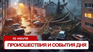 Новости сегодня 10.07.2025. Катаклизмы за день, ЧП, события дня!