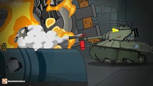 HomeAnimations – Мультики про танки  Выстрел спасения - Мультики про танки