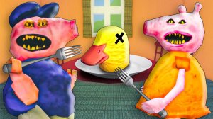 ЗАБРАЛ ЕДУ У ГИГАНТСКОЙ СВИНИНЫ В РОБЛОКС! Hungry Pig roblox