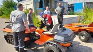 Ростин везет: букс+модуль+прицеп