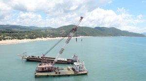 Смотровая на Гуаньинь!Виды на море сверху!Люди молятся богине!