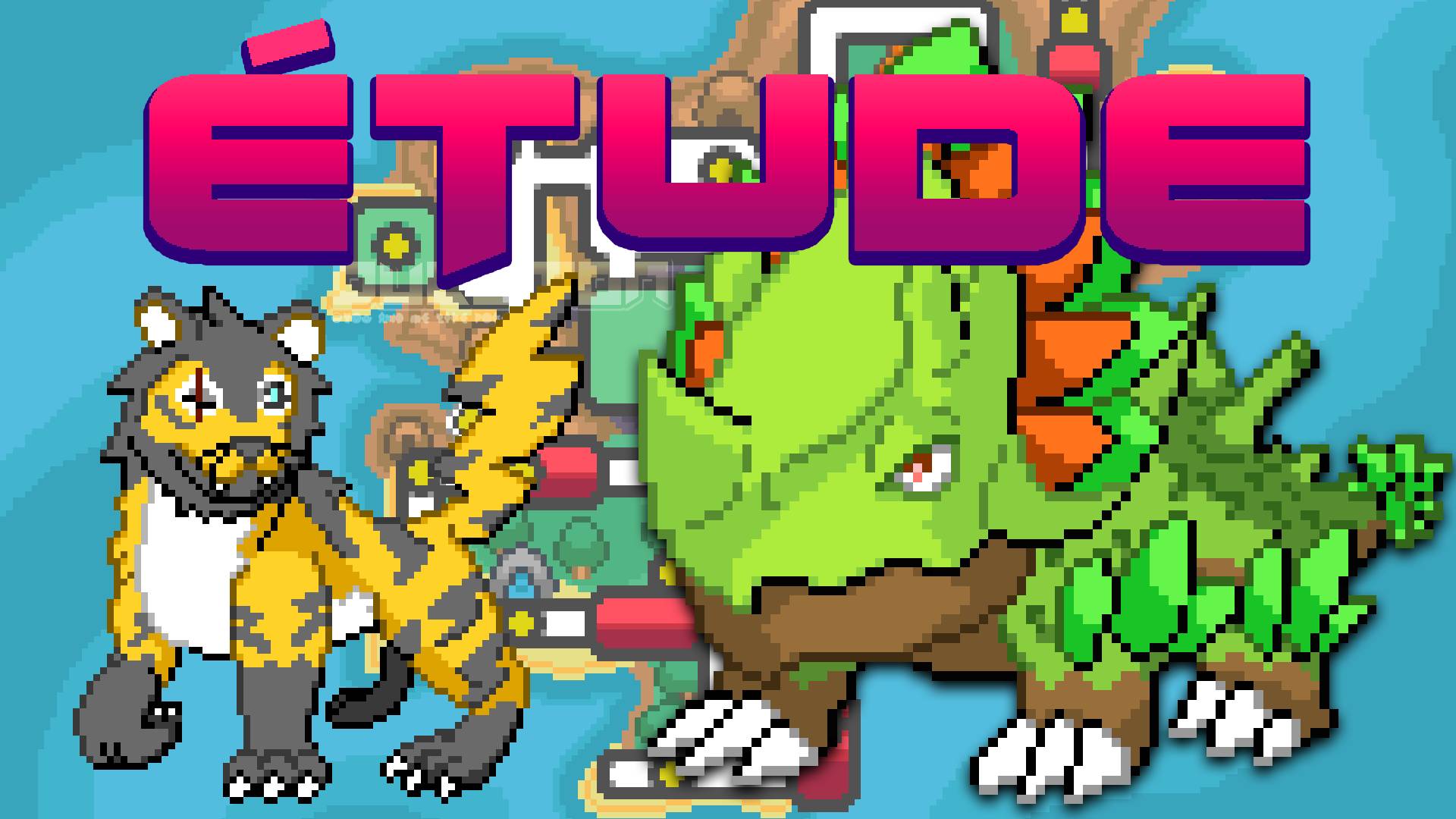 Pokemon Etude — Фанатская игра, совершенно новый Покедекс с новыми фейковыми монстрами и региональны
