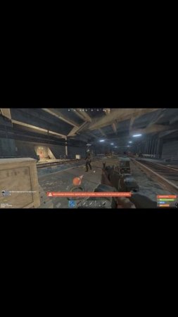Поднял бедолагу в метро #rust #тайнет