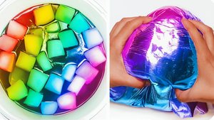 Слаймы, Игры со слаймами 🎨 Волшебная текстура!