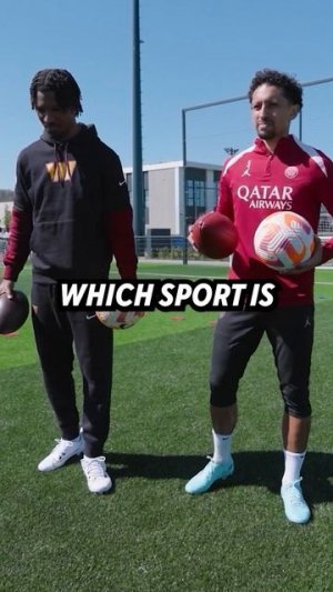 Jayden Daniels and Marquinhos Play This or That!