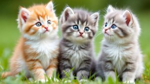 😹Маленькие котята мило мяукают, чтобы найти друзей🔥
