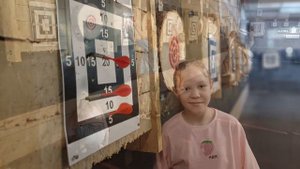 Мастер-класс и небольшой турнир по дартс с детьми из клуба "Счастливчик".10.07.2025