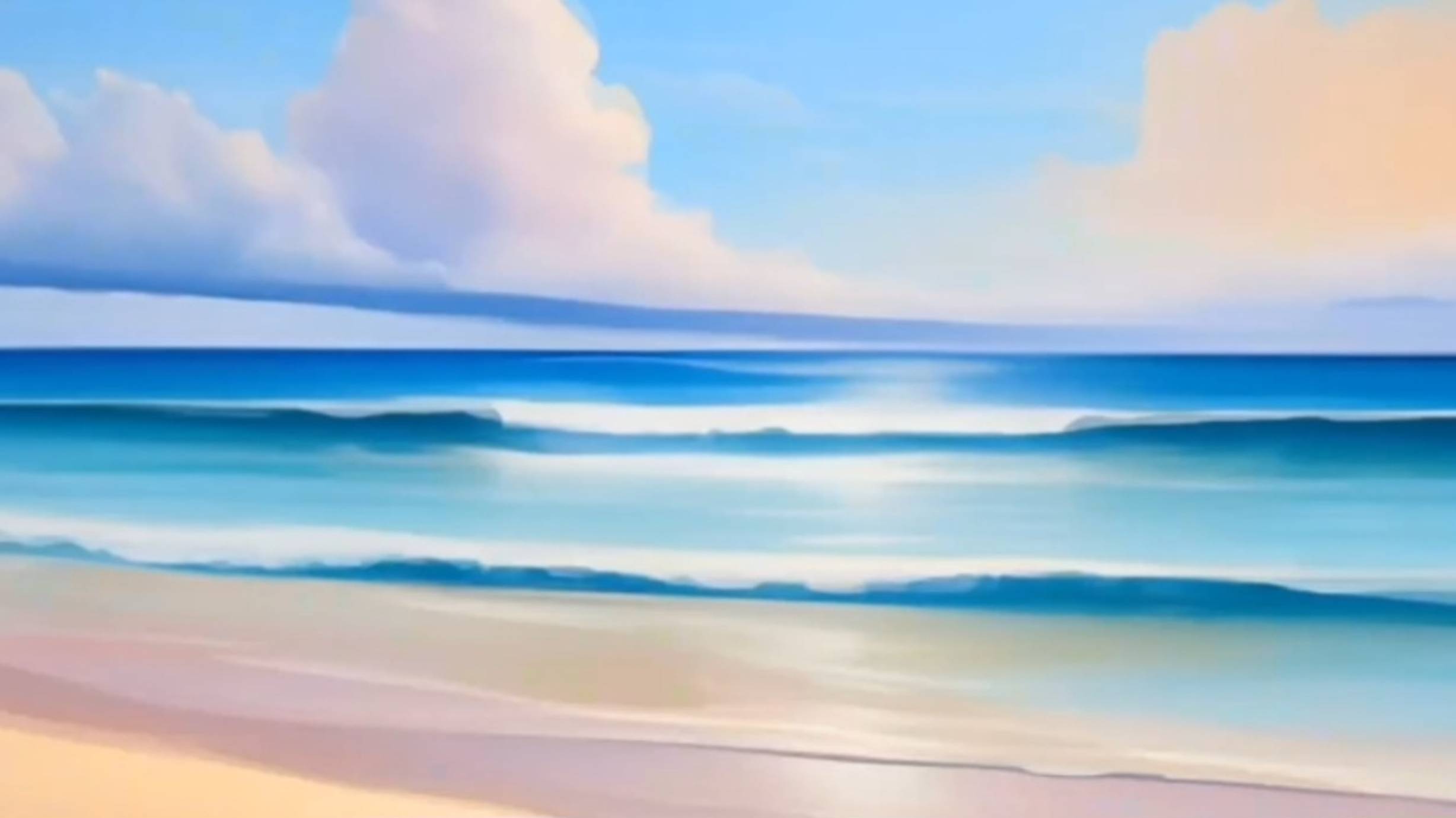 АСМР. ASMR. Море, пляж 🌴 шум волн, чайки. Антистресс смотреть онлайн