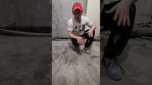 Ремонт санузлов в Санкт-Петербурге | Демонтаж стяжки  #ремонтквартирспб#ремонтванныхкомнатспб