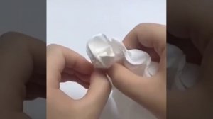Красивая розочка своими руками