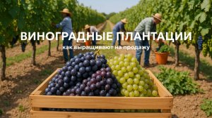 Как вырастить миллионы виноградных лоз? Выращивание винограда на продажу 🍇