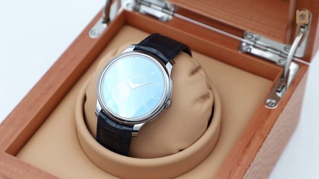 F.P. Journe Classique Chronometre Bleu 39 mm смотреть онлайн